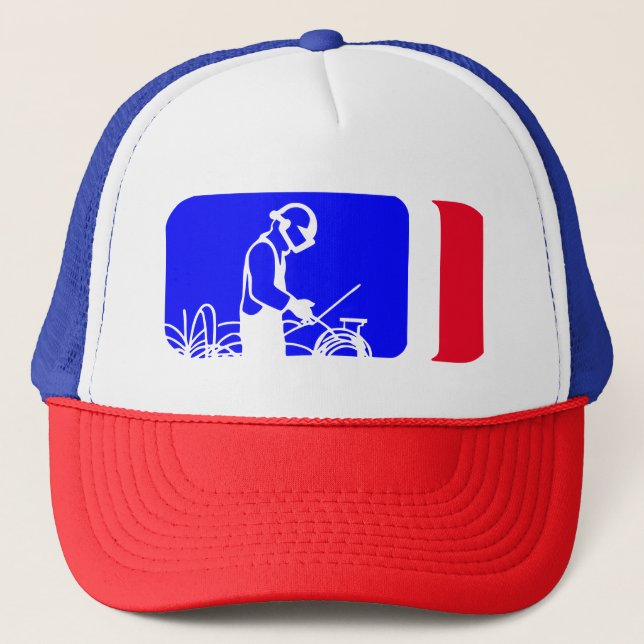 Casquette Sticker de soudure de la Ligue majeure - Logo de s (Devant)