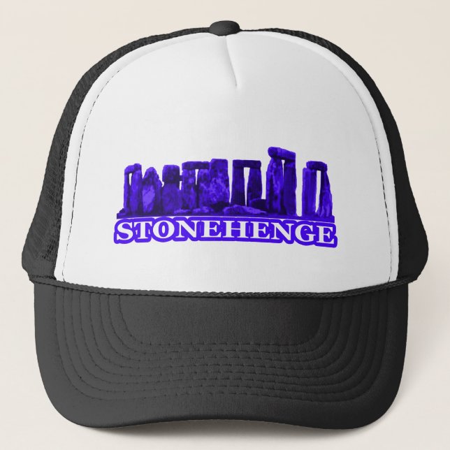 Casquette Stonehenge Blue transp Le MUSÉE Zazzle Cadfts (Devant)