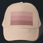 Casquette Striped ombre<br><div class="desc">Trendy pink purple striped.</div>