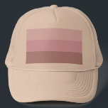 Casquette Striped ombre<br><div class="desc">Trendy pink purple striped.</div>
