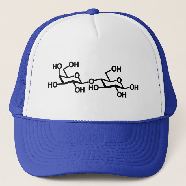 Casquette Structure du lait lactose (Devant)