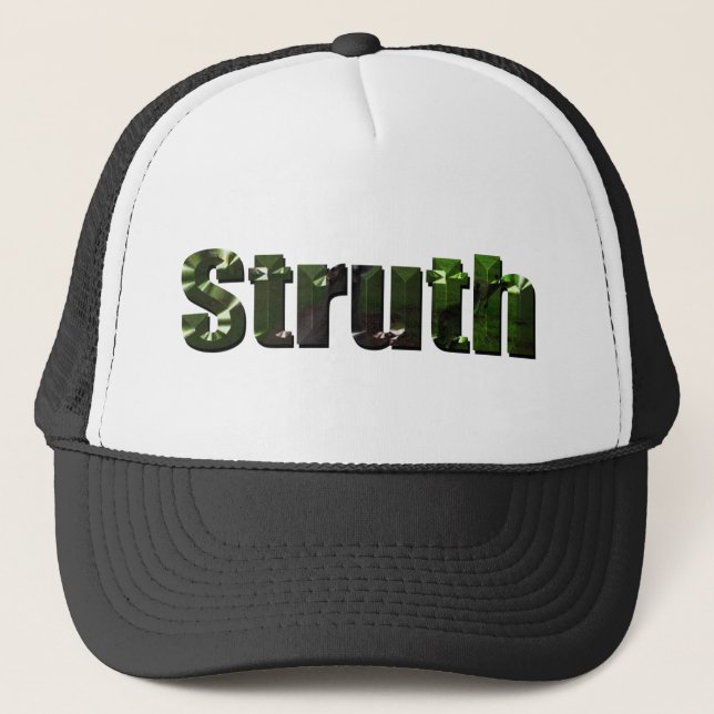 Casquette Struth ! Aussie Slang Word (Devant)