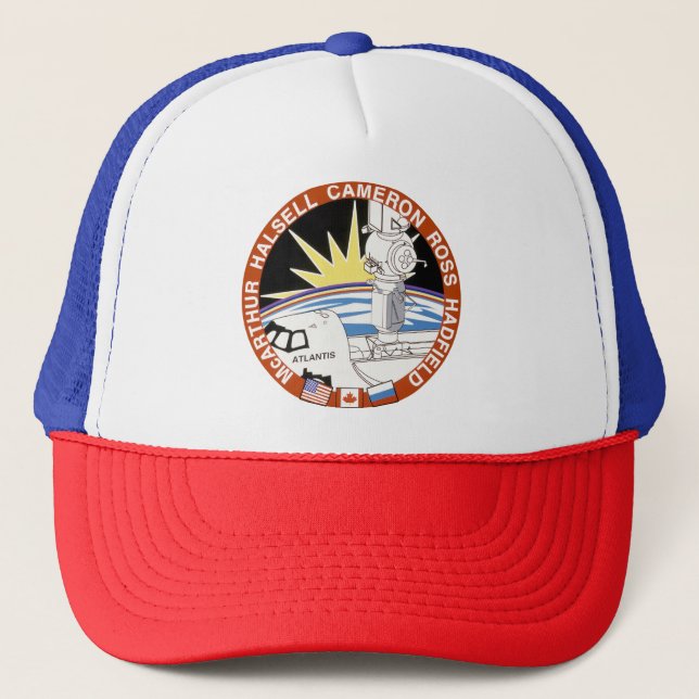 Casquette Sts-74 (Correctif de mission) (Devant)