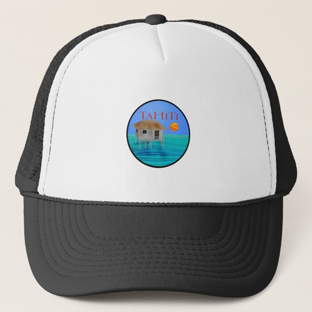 CASQUETTE STUPÉFAIT PAR LE TAHITI (Devant)