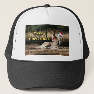 Casquette Style australien Kangaroos de Noël