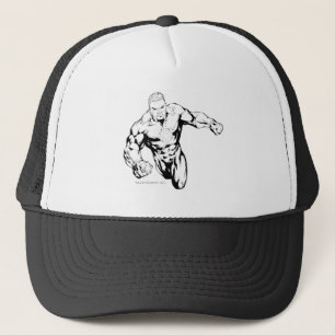 Casquette Style comique - lanterne verte, noire et blanche