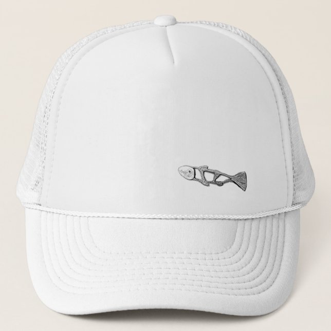 CASQUETTE STYLE DE DESIGN DE POISSON DE CAP  (Devant)