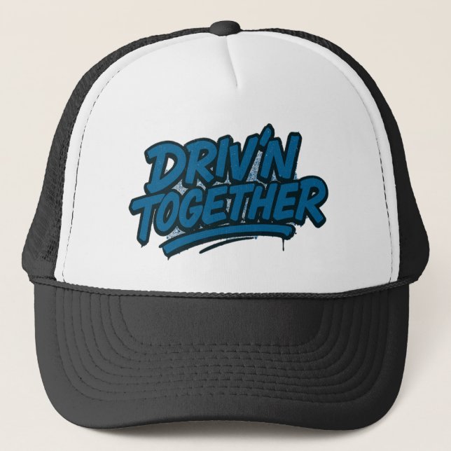 Casquette style graffiti Driv'N Together (Devant)