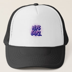 Casquette Style Graffiti pour fille NYC
