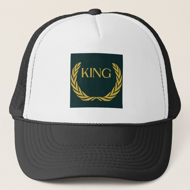 Casquette Style KING Photo Personnalisé Chapeaux de camionne (Devant)
