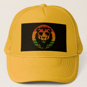 Casquette Style Lion Retro Vintage