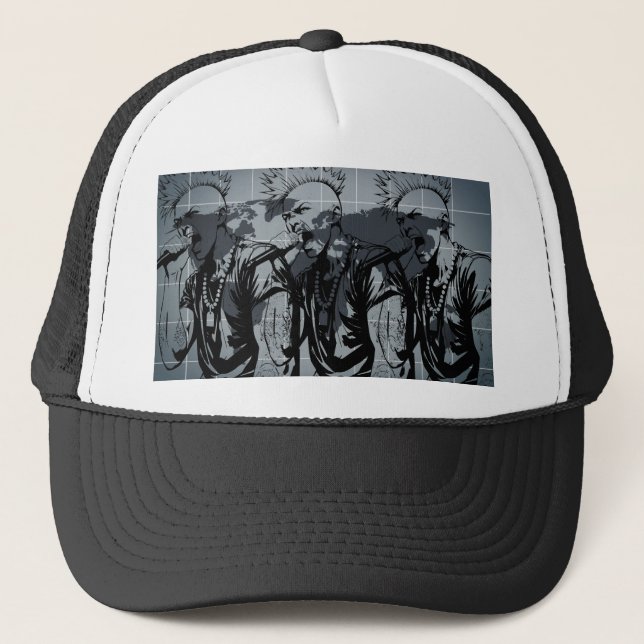 CASQUETTE STYLE MONDIAL (Devant)