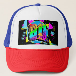 CASQUETTE STYLE RÉTRO VINTAGE DES ANNÉES 80