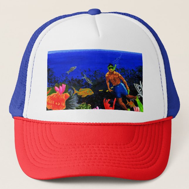 Casquette Suba Dude à Black Rock (Devant)