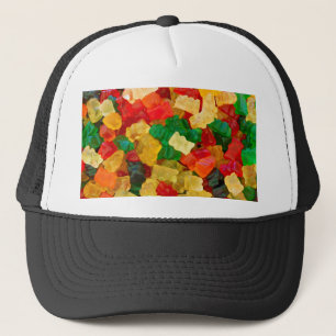 Casquette Sucrerie colorée par arc-en-ciel gommeux d'ours