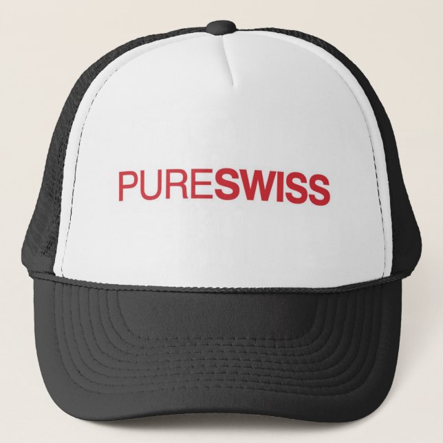CASQUETTE SUISSE PUR (Devant)