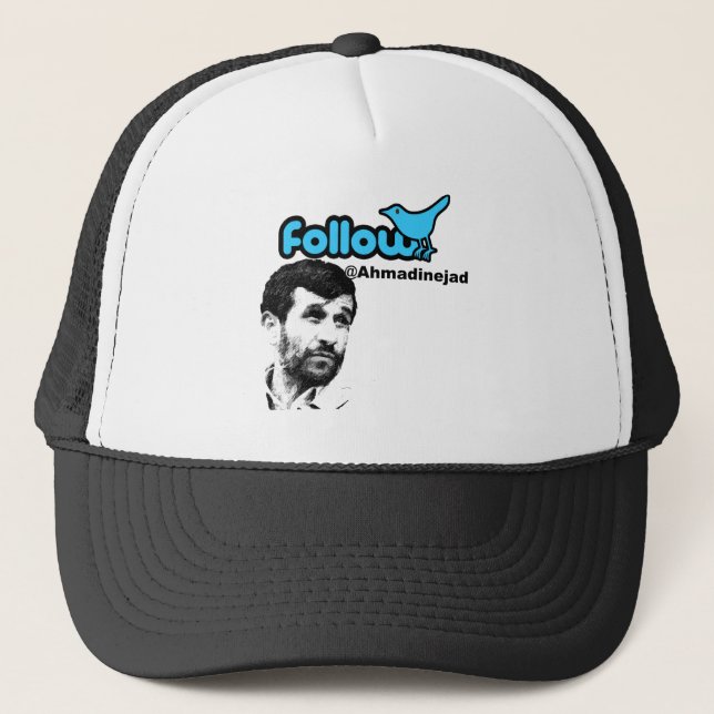 Casquette Suivez Ahmadinejad (Devant)