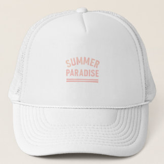 Casquette Summer Paradise T-Shirt - Pastel Styl