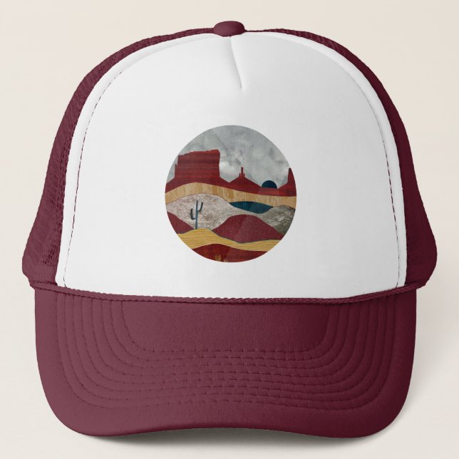 Casquette Sunrise du désert (Devant)
