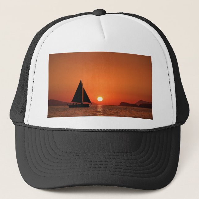 Casquette Sunset bateau (Devant)