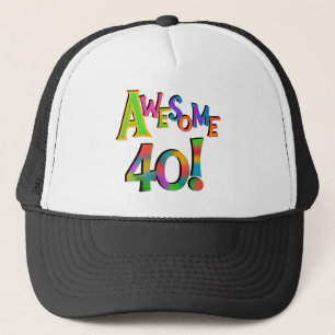 Casquette Super 40 T-shirts et cadeaux d'anniversaire
