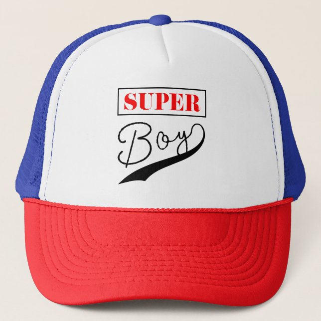 Casquette Super Boy  (Devant)
