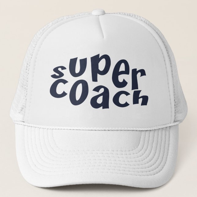 Casquette Super Coach (Devant)