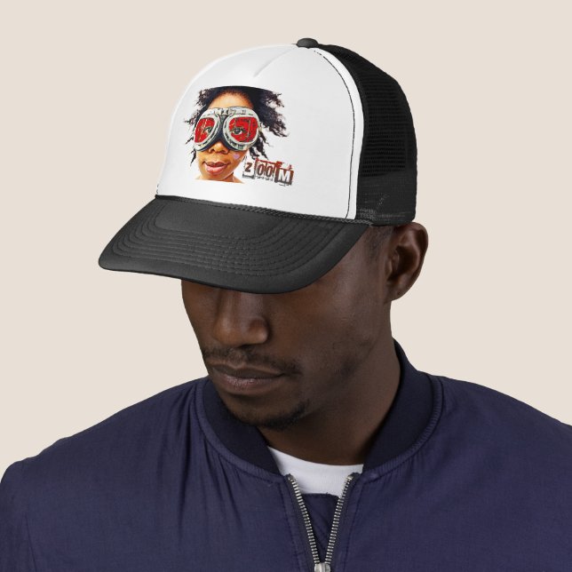 Casquette Super Cool Zoom Trucker Chapeau! (En situation)