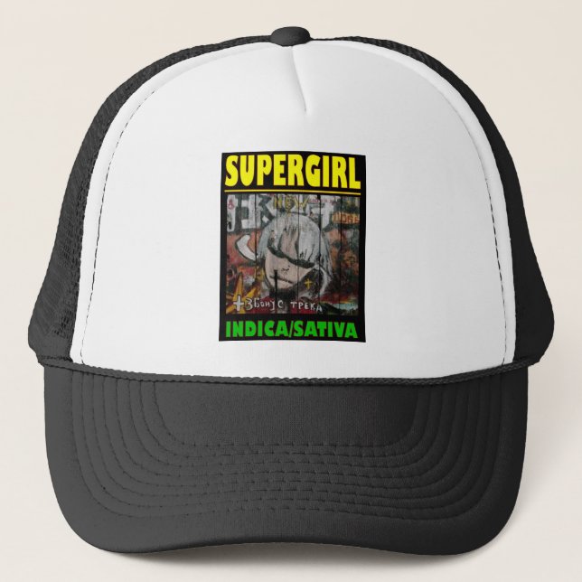 CASQUETTE SUPER FILLE INDICA SATIVA (Devant)