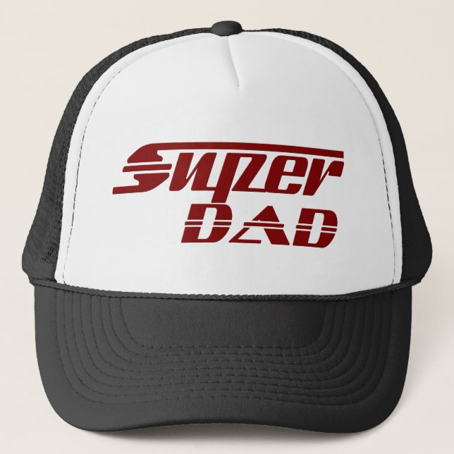 Casquette Super papa (Devant)