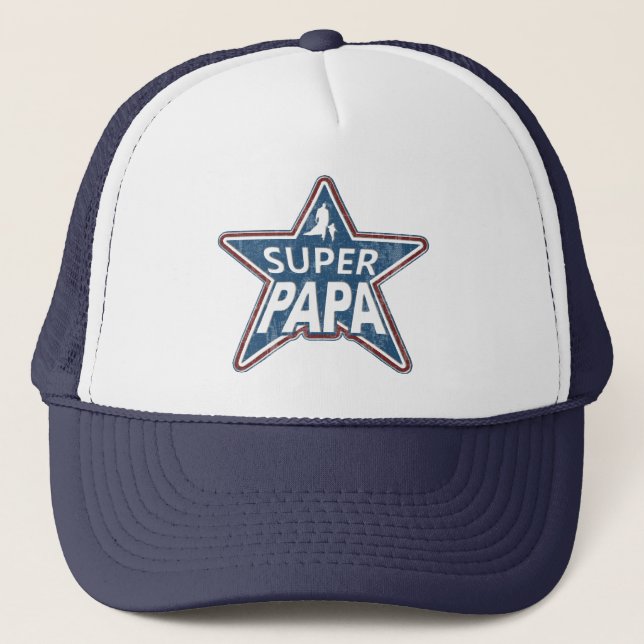 Casquette Super Papa (Devant)