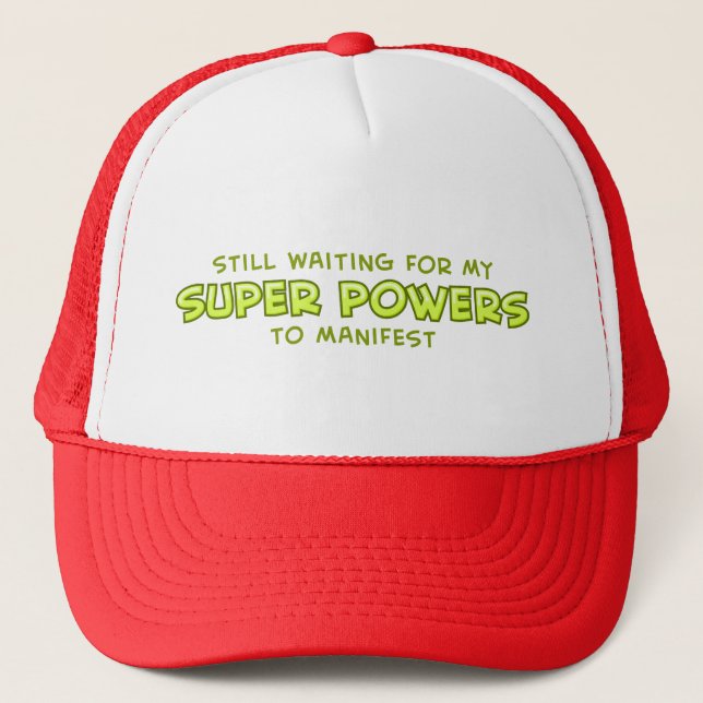 Casquette Super pouvoir (Devant)