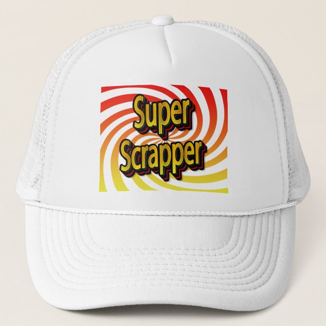 Casquette "Super Scrapper" (Devant)