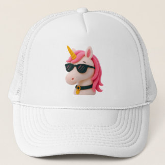 Casquette super soft unicorn-style plush style