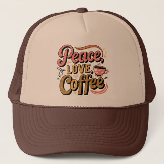 Casquette Superbe café art rétro