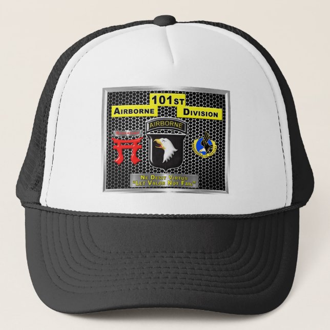 Casquette Superbe nouveau design de la 101e division aéropor (Devant)