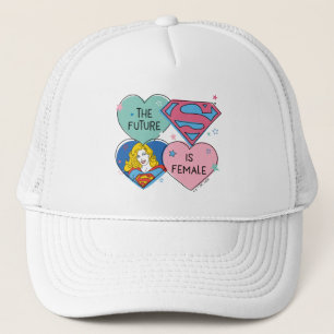 Casquette Supergirl hors de ce monde Retro Graphisme