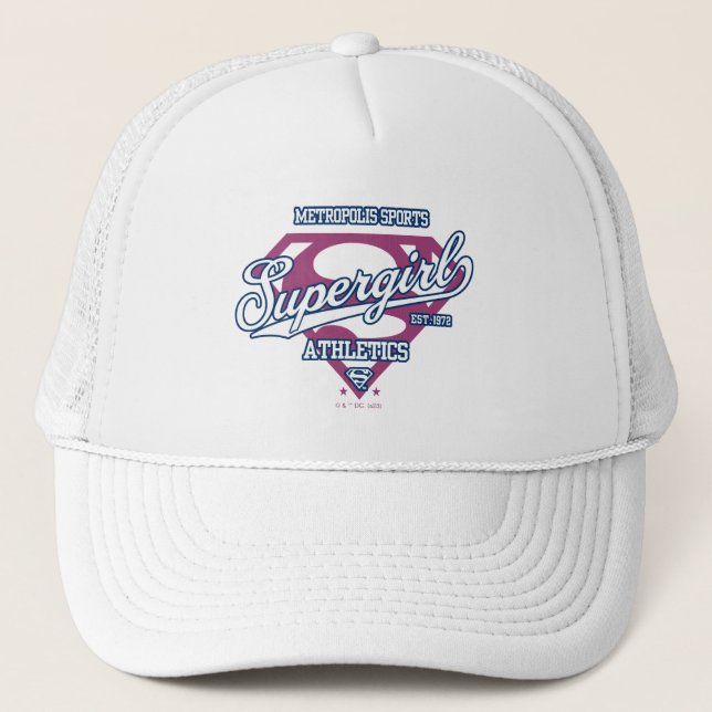 Casquette Supergirl Metropolis Sports Athletics Graphic (Devant)