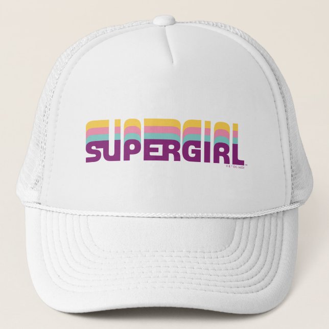 Casquette Supergirl Retro Colorshift Graphic (Devant)