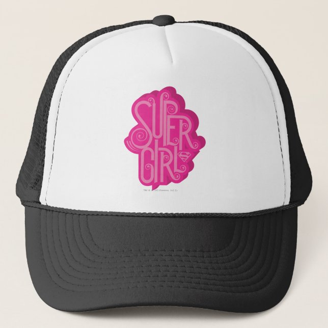 Casquette Supergirl Swirl 2 (Devant)