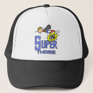 Casquette Superhero Girl 3e Anniversaire Tshirts et cadeaux