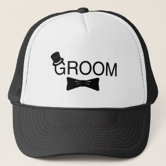 Casquette supérieur Bowtie de marié