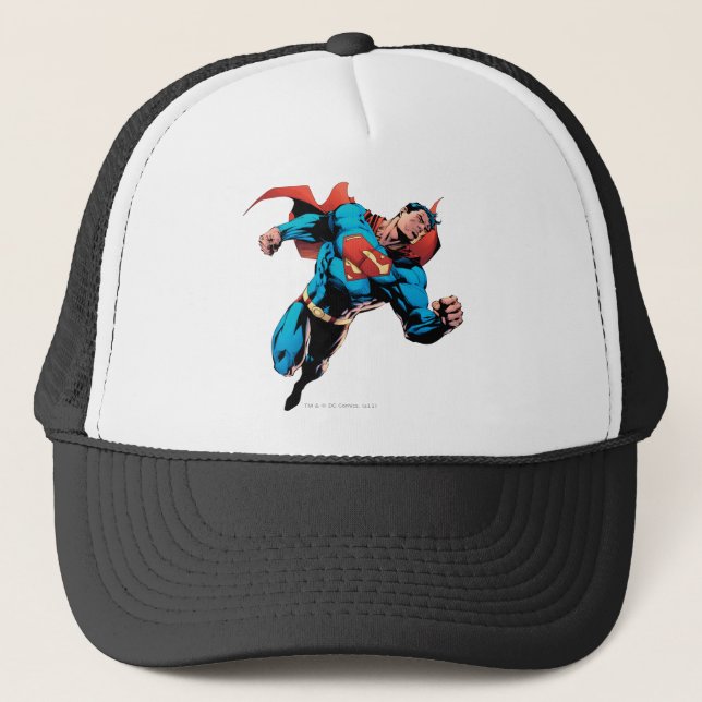 Casquette Superman en costume (Devant)