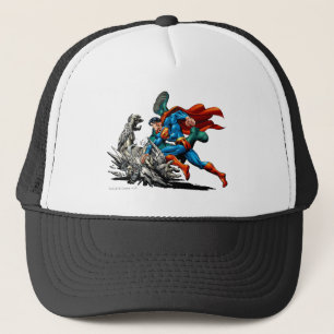 Casquette Superman Fights Monster
