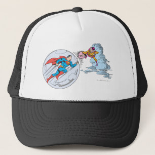 Casquette Superman piégé dans la bulle