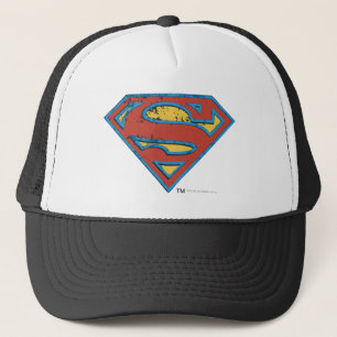 Casquette Superman S-Shield Bleu Plan - Logo