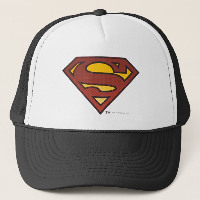 Casquette Superman S-Shield | Logo des points dégradés (Devant)
