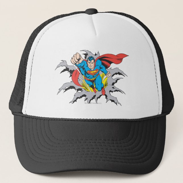 Casquette Superman Tears Thru (Devant)