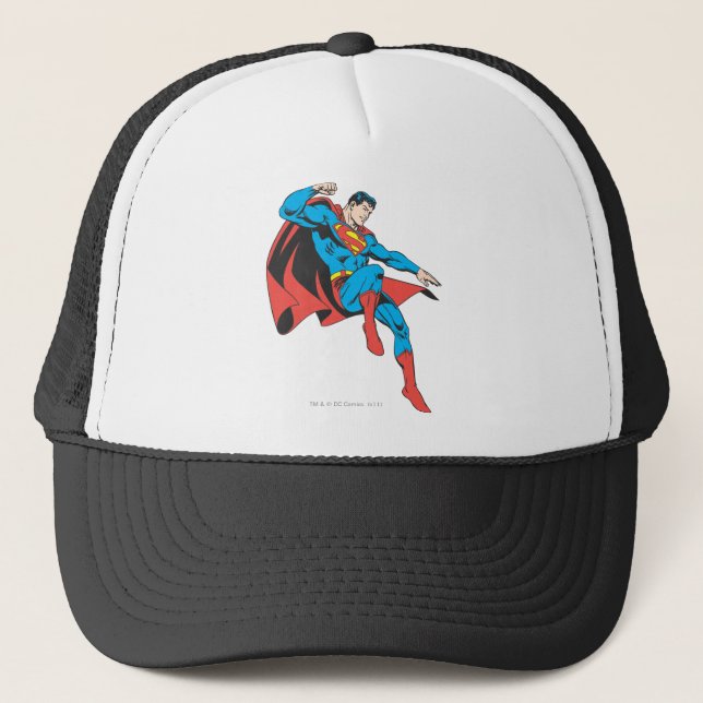 Casquette Superman Terres Légèrement (Devant)