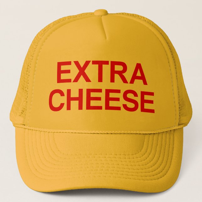 Casquette supplémentaire de camionneur de fromage (Devant)
